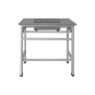 Table anti-vibration en acier + marbre