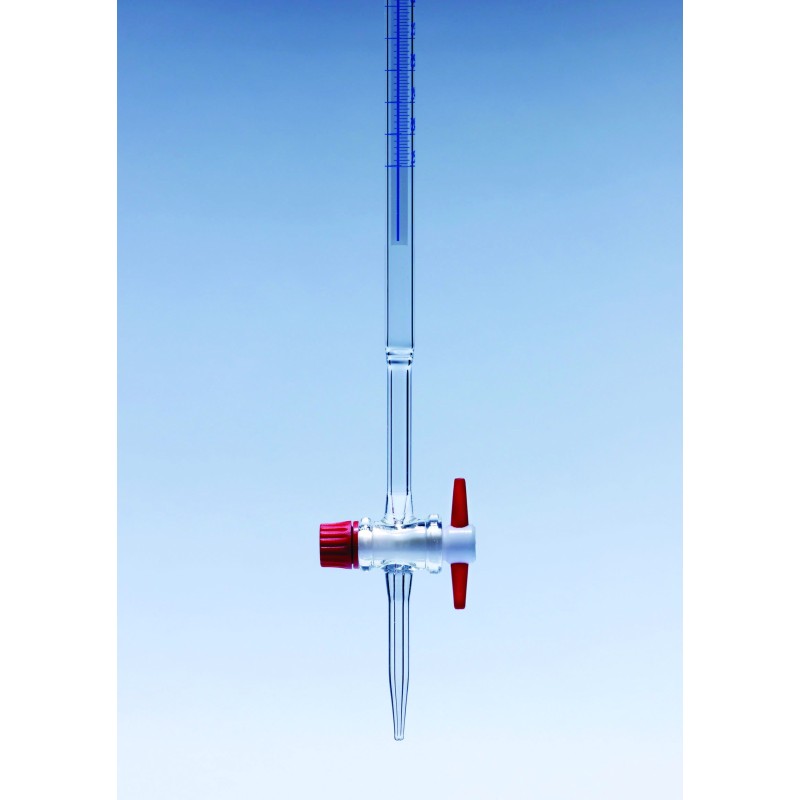 Burette robinet PTFE